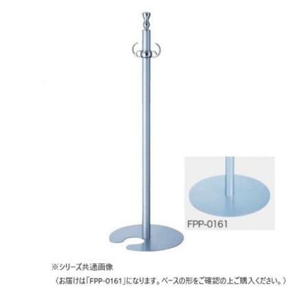 シロクマ フロアパーティションポール クローム/シルバー FPP-0161
