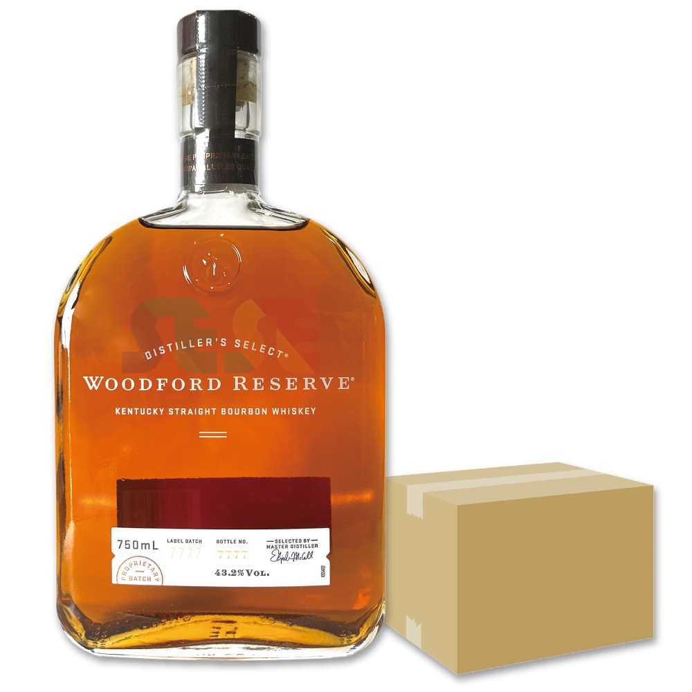 [正規品] ウッドフォードリザーブ 750ml 6本セット / アメリカン バーボンウイスキー WOODFORD RESERVE