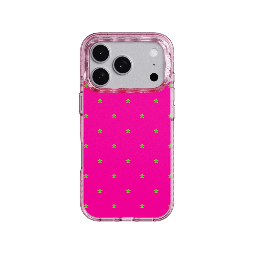 【GRAGG】 MAGSAFE LAYERS FRAME CASE CLEAR PINK - MICRO STAR 正規品
