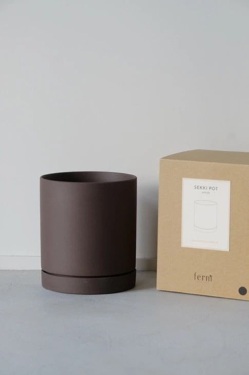 ferm LIVING (ファームリビング) SEKKI POT (charcoal)