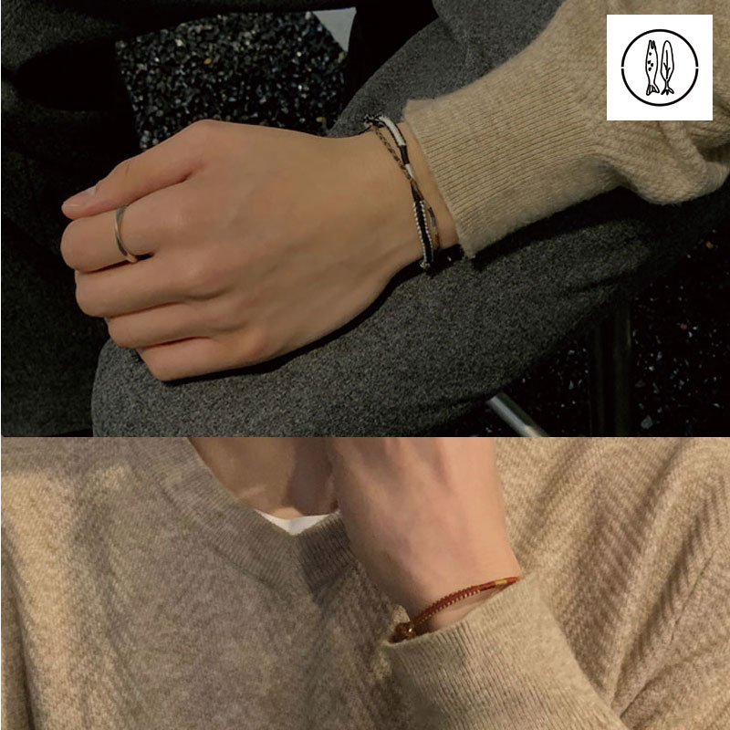 [ccnmade]人気 ブレスレット DIFFERENT ハンドメイドTEAHYUNG糸ブレスレットブレスレット
