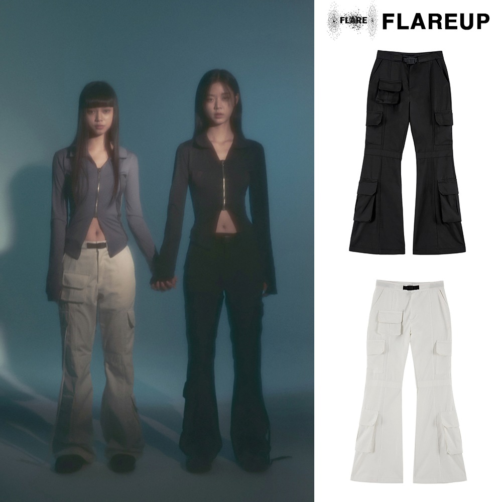 【FLAREUP】5.cargo Flare Pants