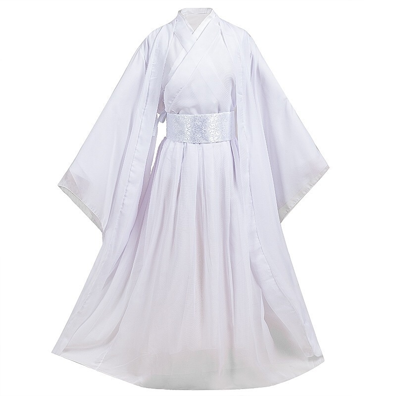 Tianguan Xie Lian Cos スーツフルセット皇太子殿下の祝福漢服神を喜ばせるかつら Ruoxie 古代衣装竹帽子古代スタイル