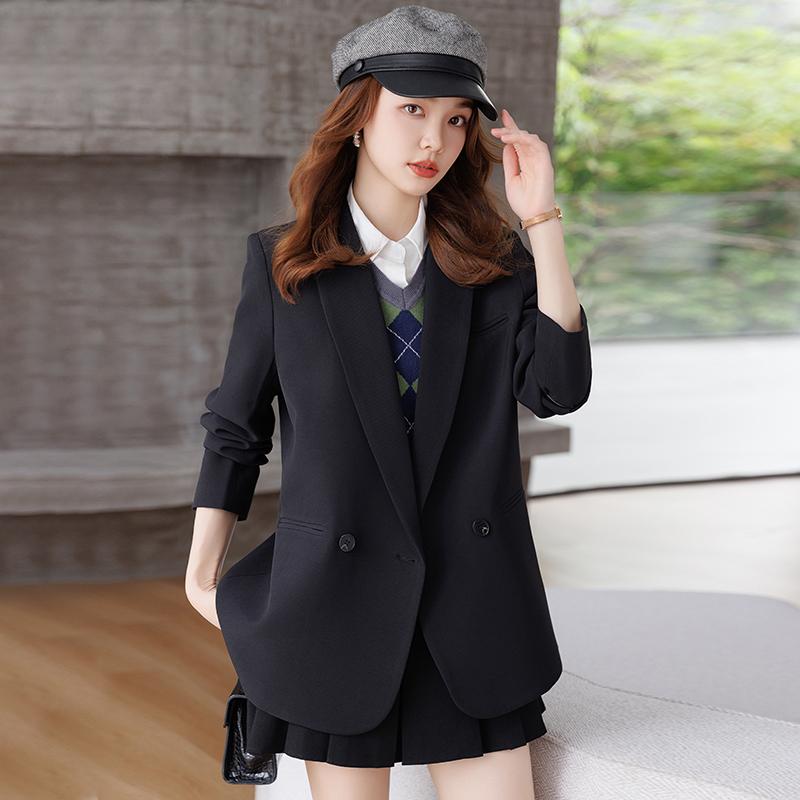 レディース ジャケット テーラードジャケット カジュアル シンプル オフィス ビジネス ブリティッシュ 女性 ファッション 大人 きれいめ OL スタイリッシュ 韓国 春秋 6,350円