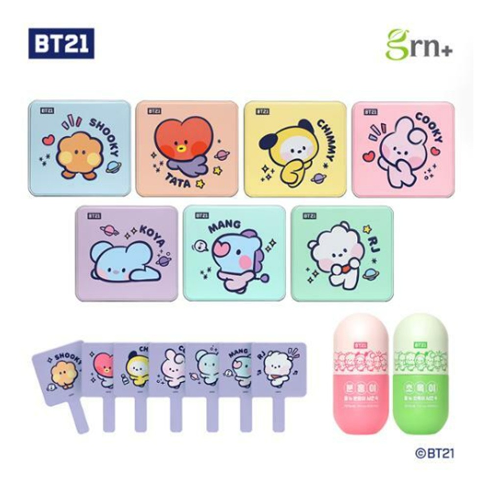 GRN+ピンク90錠+緑60錠企画セット(BT21エディション)(30日分)(オン)7種選択1