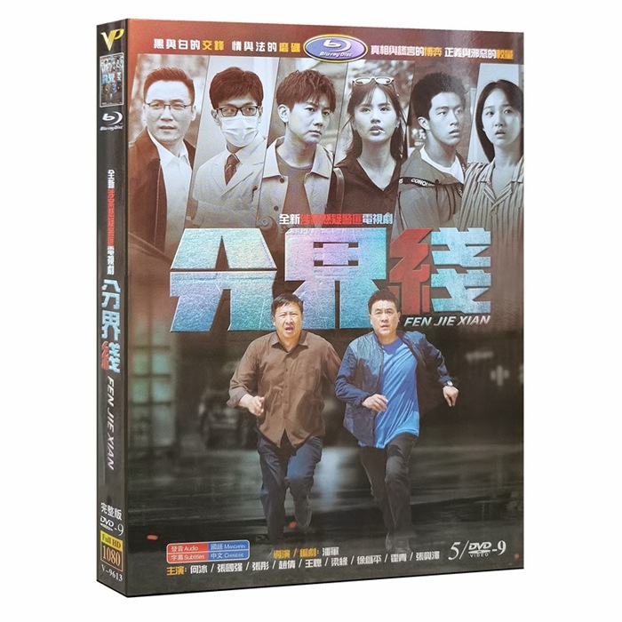 中国ドラマ DVD 『分界线』 何冰 張国強 HD ハイビジョン 海外盤正規品 中国語 字幕