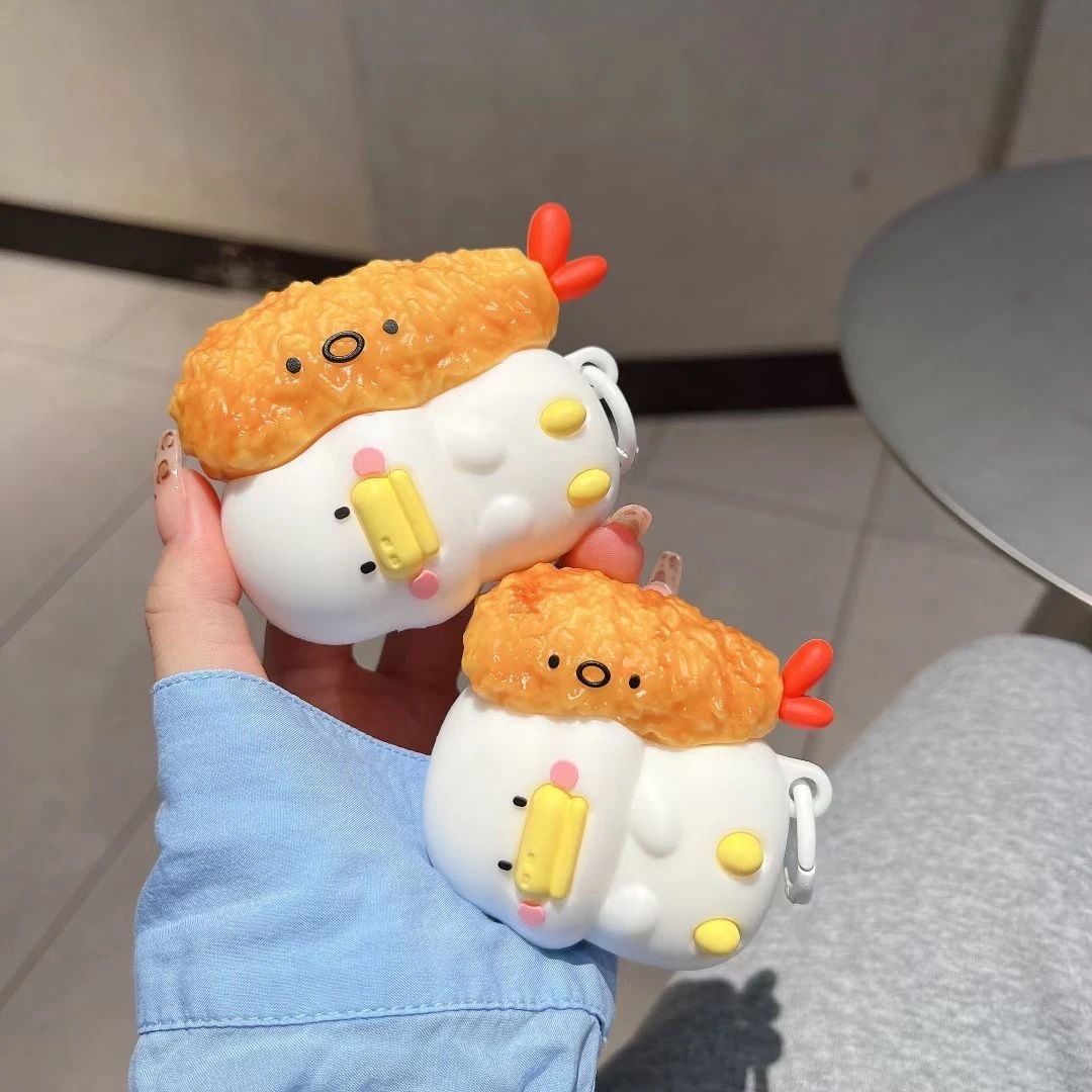 【20点セット】【送料無料】あひるのあひるの天ぷらairpods pro 2アップルBluetoothイヤホンカバー123代かわいい保護ケース対応