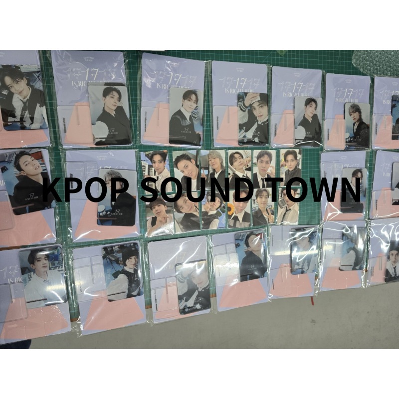 [WEVERSE特典 EVENT] SEVENTEEN BEST ALBUM [17 IS RIGHT HERE][ONLY PHOTOCARD,NO ALBUM]