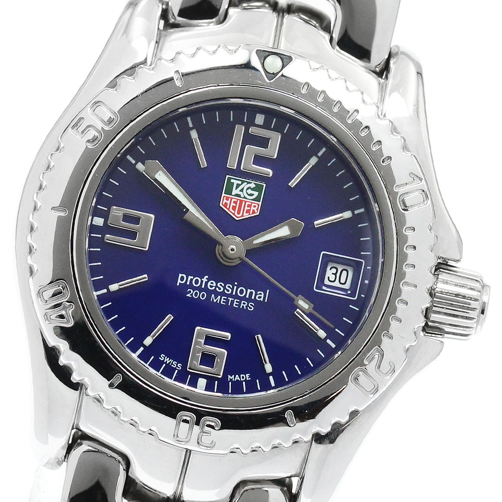 タグホイヤー TAG HEUER WT1415 プロフェッショナル200 デイト クォーツ レディース 良品 _945122【中古】
