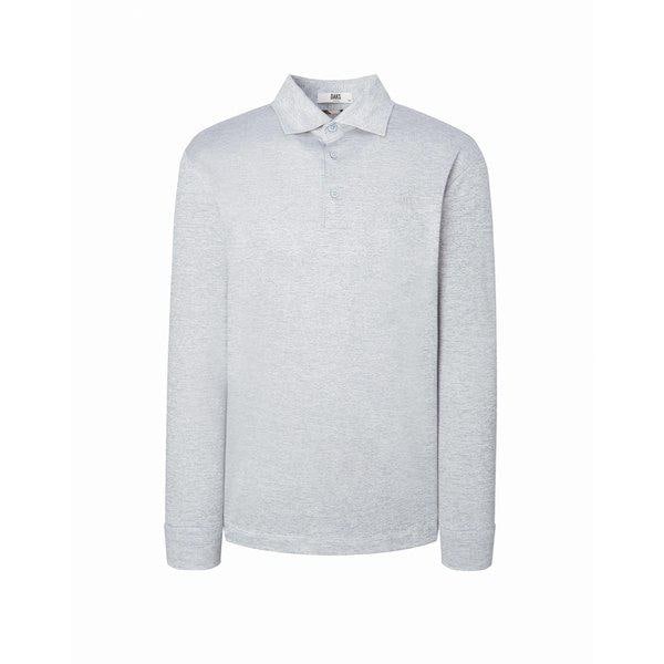 [25SS] [ステディセラー] グレーロゴ刺繍綿混紡長袖Tシャツ WMTS5AC11G1