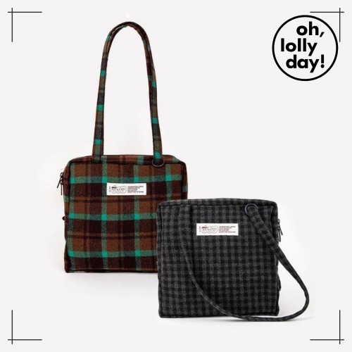 oh,lolly day! スクエアバッグ ショルダー Cozy square bag