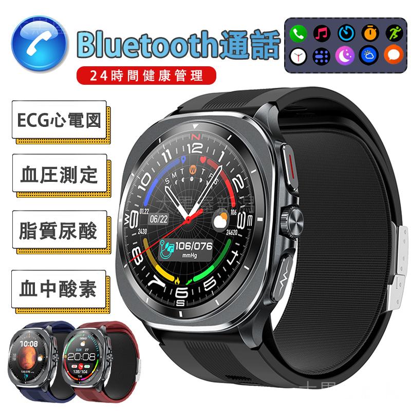 スマートウォッチ 日本製センサー エアバッグ付き 心電図ECG+PPG 血圧測定 血中酸素 体温測定 24時間高精度心拍数 睡眠管理 歩数計 音楽・カメラ制御 プレゼント 22,528円