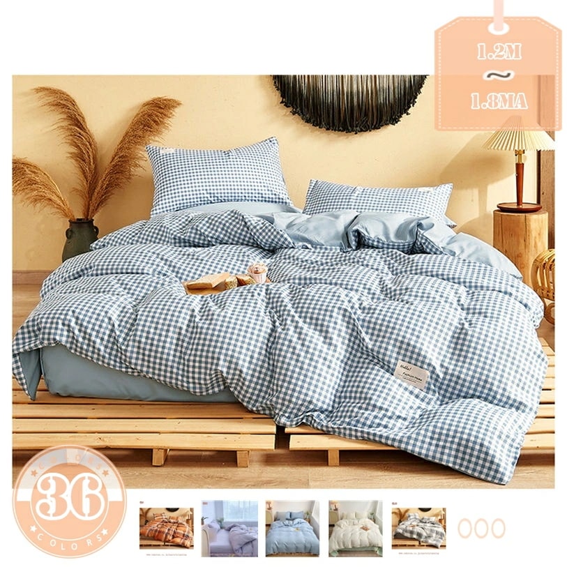 777円OFFクーポン 布団カバー チェック柄 布団セット 3点セット シングル 掛け布団カバー かわいい 寝具カバーセット セミダブル 4点セット フラットシーツ 枕カバー 可愛い 敷布団カバー ボ 5,086円