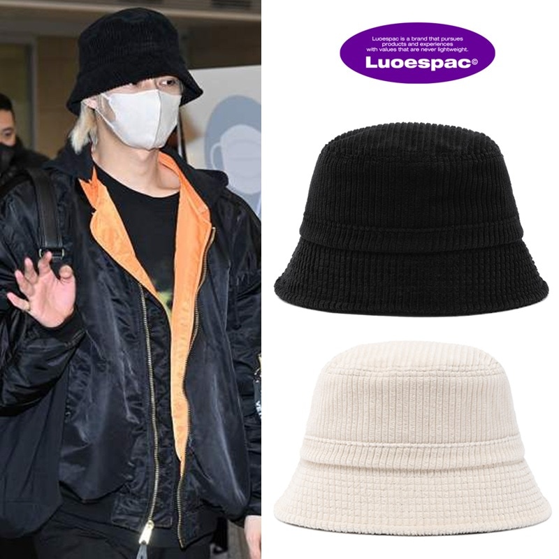 SEVENTEEN JUN着用 オーバーフィット コーデュロイ バケットハット