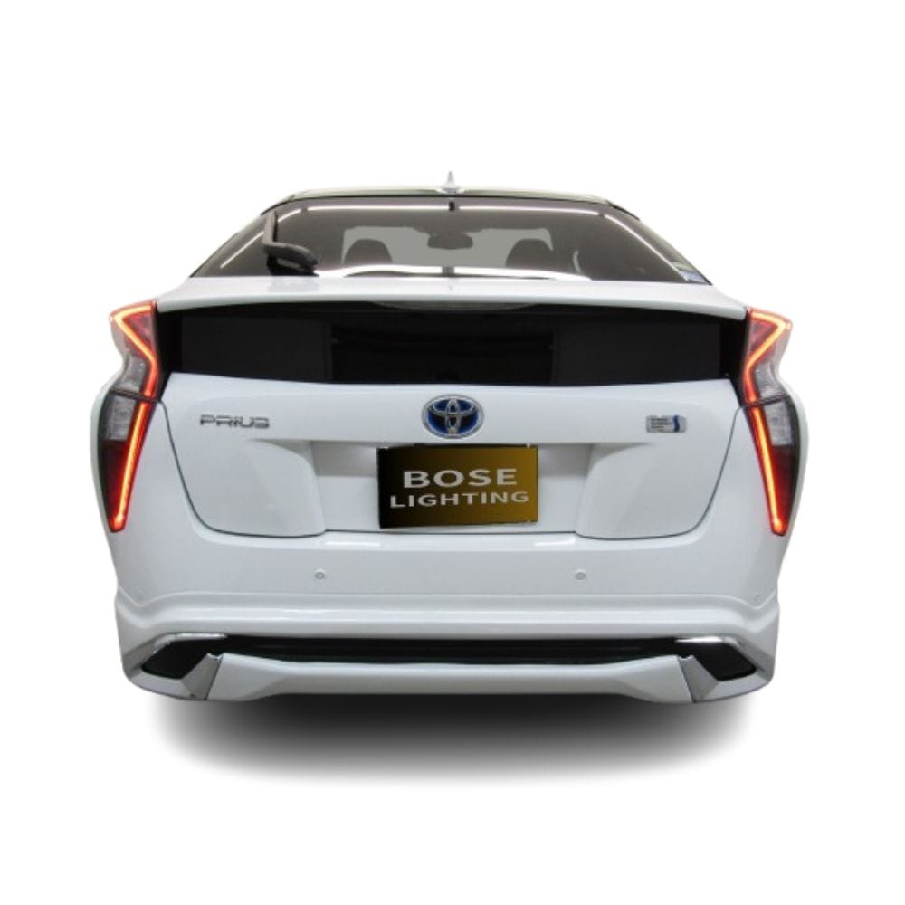 トヨタ　メッキ付きABS製 50系 プリウス 前期 リアハーフ単品 フロントエアロ　サイドステップ リアハーフエアロ フルエアロ