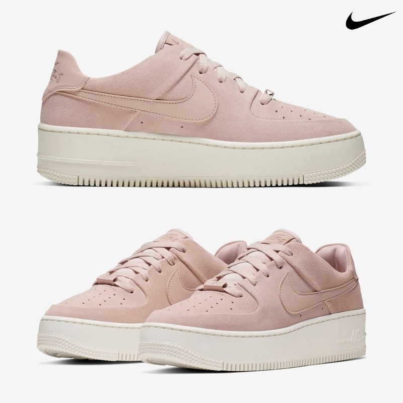 [NIKE] ナイキ スニーカー エア フォース 1 セージ LOW ウィメンズシューズ / PARTICLE BEIGE