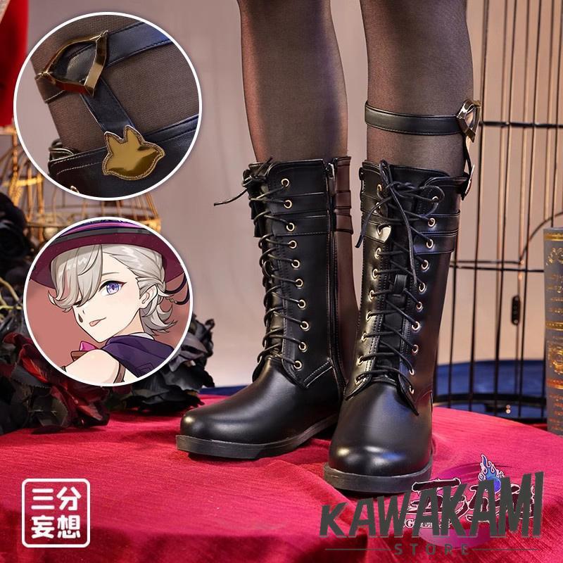 三分妄想　原神　コスプレ　リネ　双子　靴