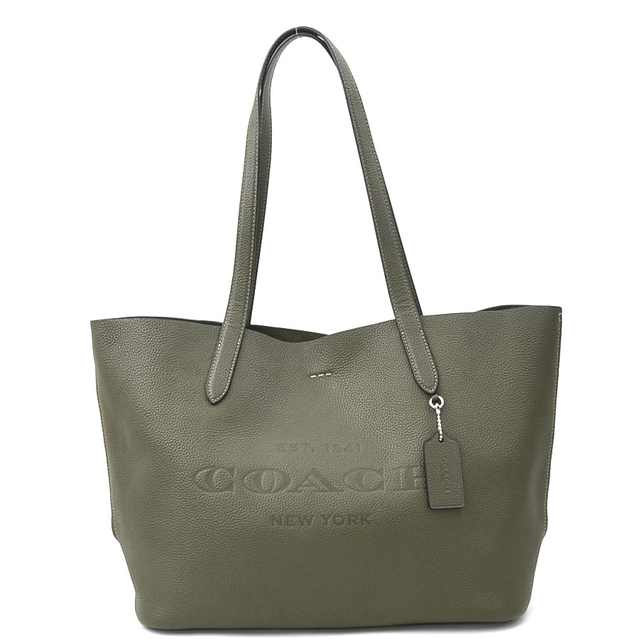 コーチ COACH ショルダーバッグ トートバッグ レザー カーキ ユニセックス h30531m