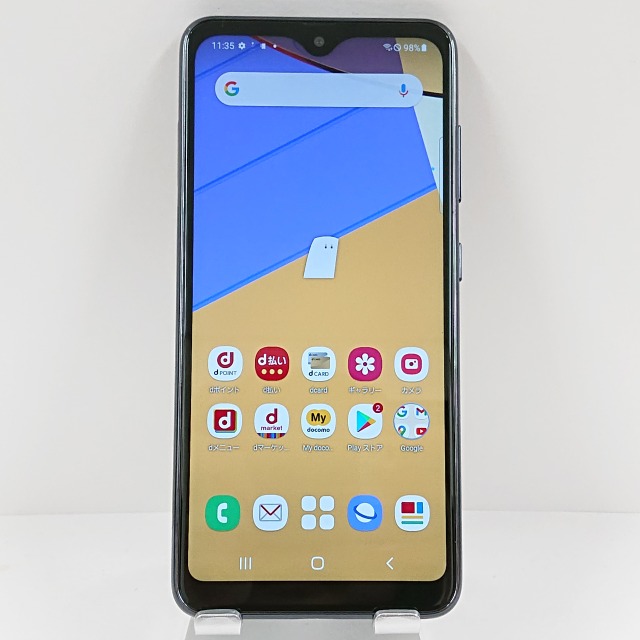 Galaxy A21 SC-42A ドコモ ブラック 送料無料 本体 c13028 【中古】