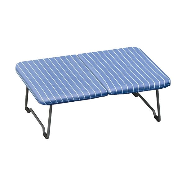 （まとめ） ストリックスデザイン PCアイロン台マリンボーダー HS-641 1台 〔×5セット〕 : ストリックスデザイン アイロン台 約60×36×19cm マリン