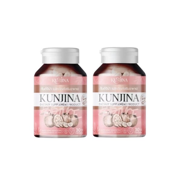 KUNJINA クンジーナ　30カプセル入り　2ボトルセット　プエラリア＆高麗人参配合・女性の美とバランスを整えるハーバルサプリ 4,505円