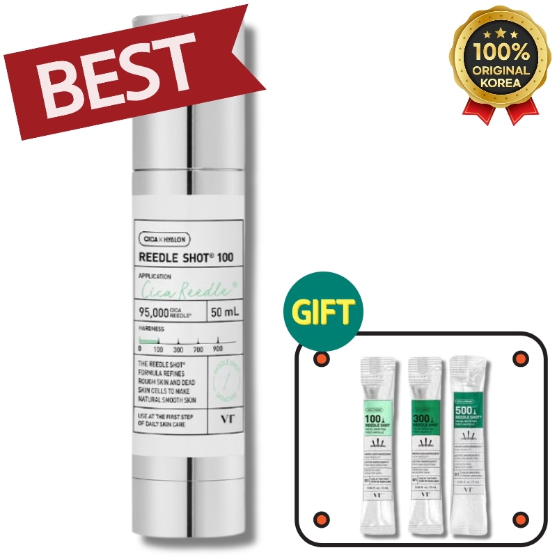 [エガちゃん][毛穴ブースター] リドルショット 100 エッセンス 50ml (+BEST 3種贈呈)+毛穴ケア/ にきび/ 角質/ 吸収促進/ ヒアルロン酸/ 鎮静/ CICA/ 韓国化粧品