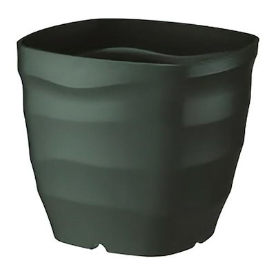 他サイト： 4903266726812 ヤマト フレグラースクエアポット 28ガタ DG 28型 ダークグリーン 大和プラ販の商品画像