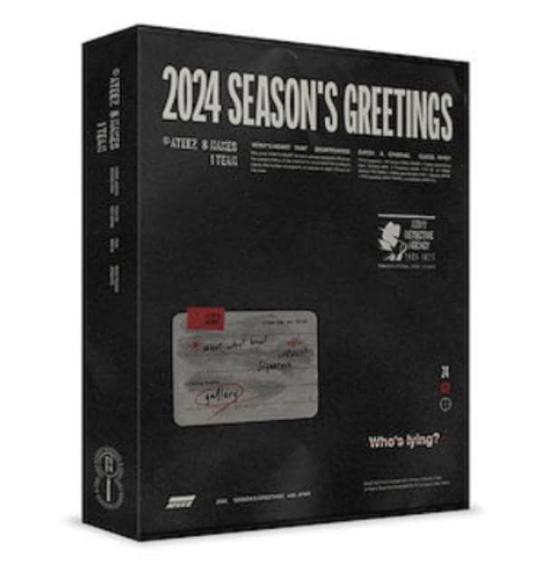 [特典選択] エイティーズ2024シーズングリーティングシグ ATEEZ SEASONS GREETINGSKPOP CD
