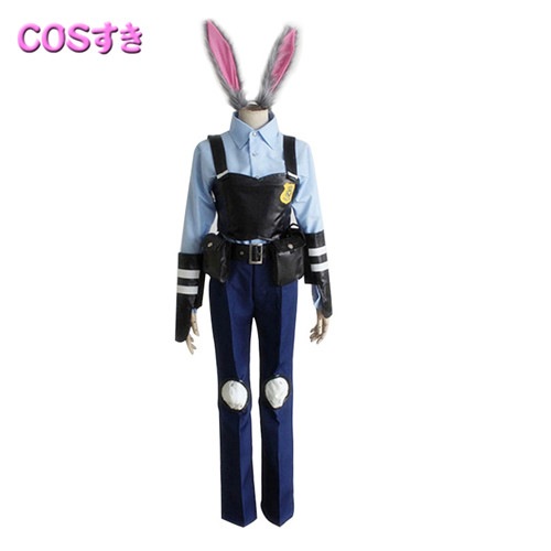 【新品開催 】ズートピア ジュディ・ホップス　 コスプレ衣装 コスチューム 変装　学園祭 17,006円
