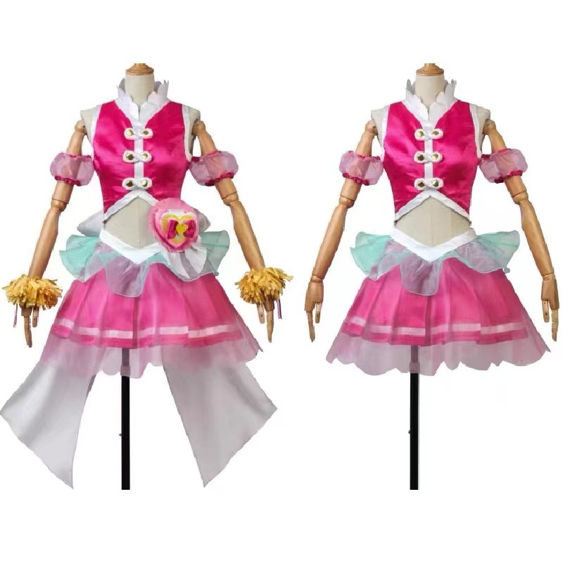 コスプレ衣装 HuGっと! プリキュア キュアエール野乃はな 仮装変装全セット アニメ コスチューム