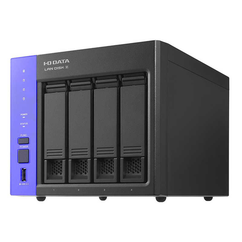 IOデータ　Windows Server IoT 2022 for Storage Workgroup搭載 4ドライブ法人向けNAS　HDL4-Z22WATB08