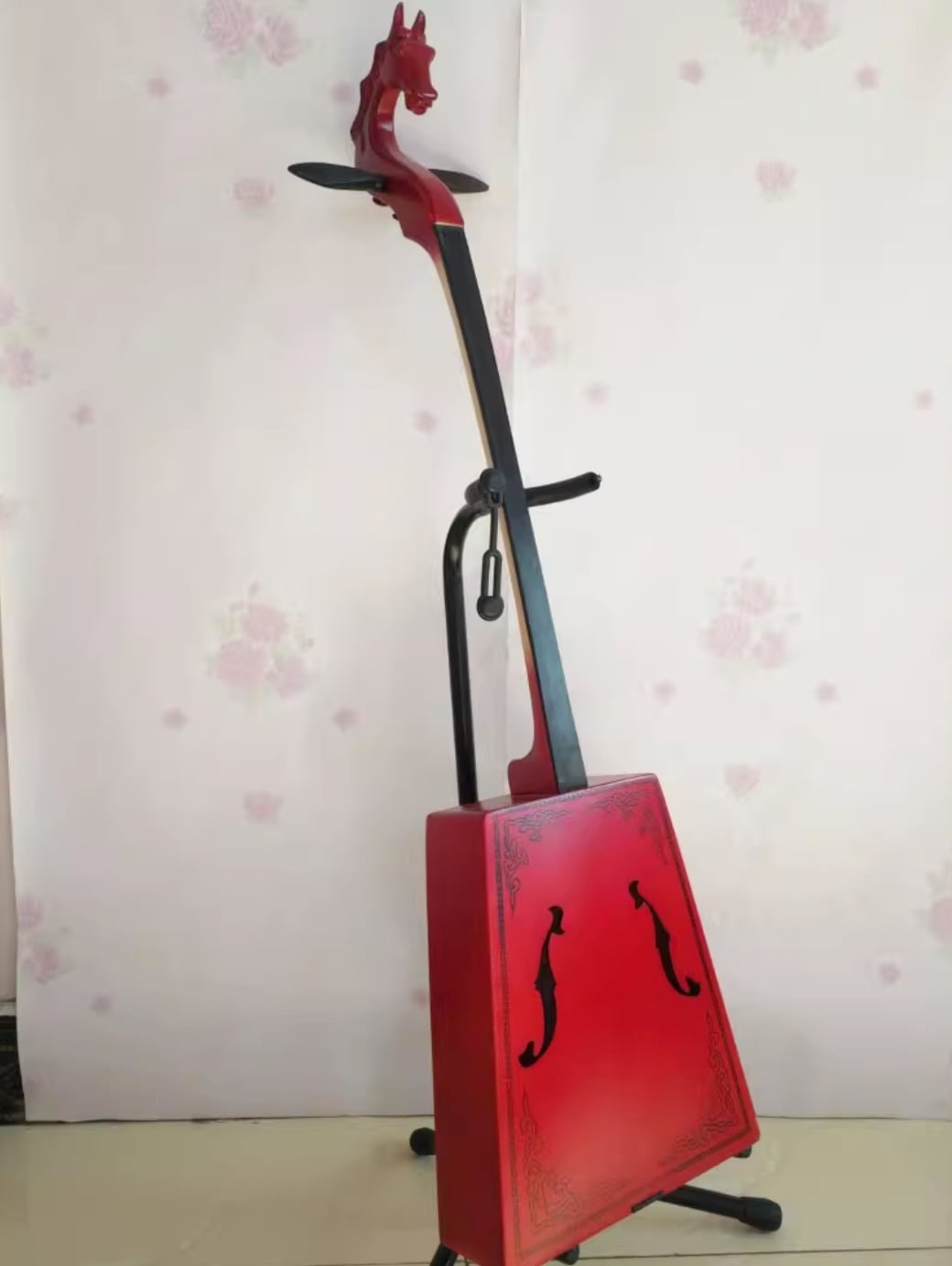 馬頭琴 黒檀 内モンゴル弦楽器