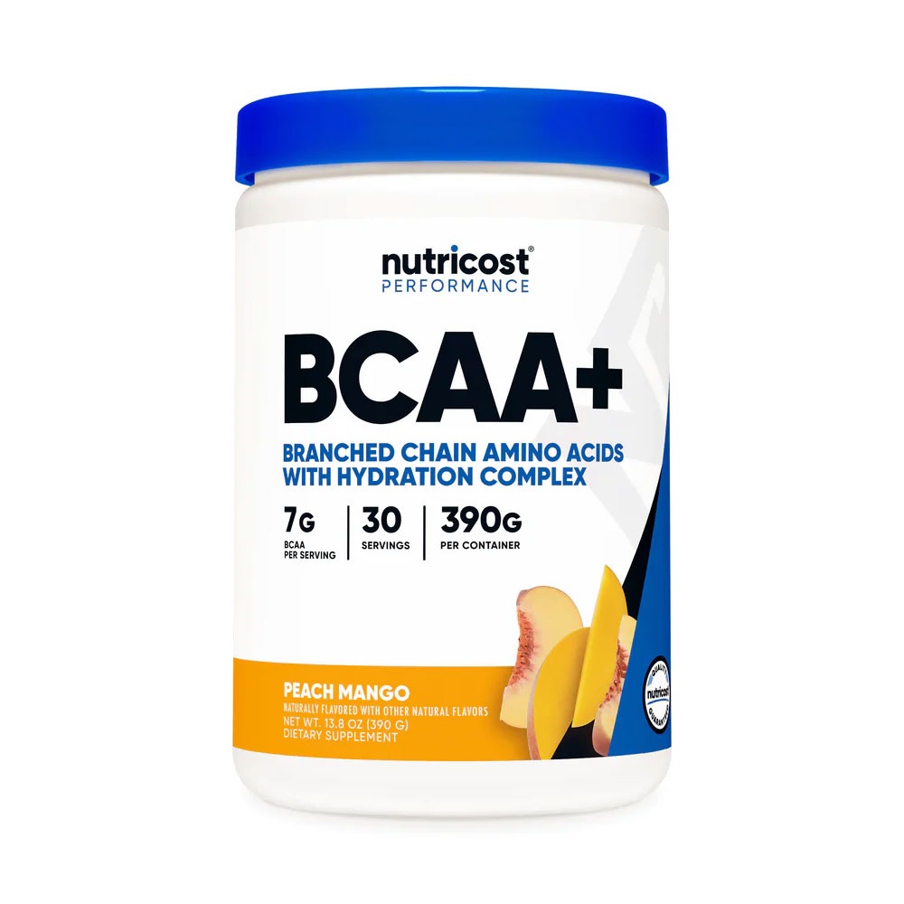 [USA] Nutricost ニュートリコストBCAA+ハイドレーションパウダー(ピーチマンゴー)30サーブ