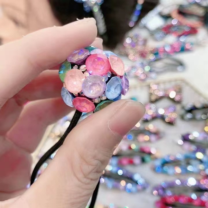 秋韓国シングルボールシンプルヘアロープ高弾性ヘアタイボールポニーテールヘッドロープ