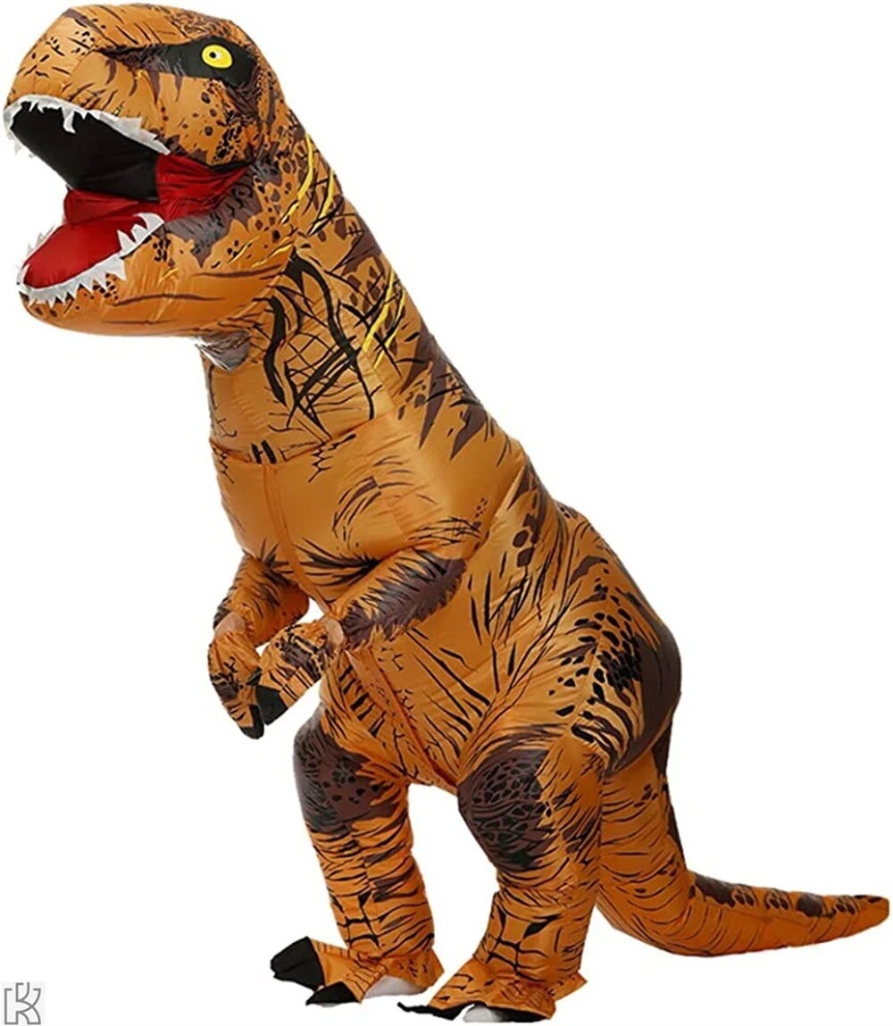 恐竜コスプレ 恐竜着ぐるみ ティラノサウルス 怪獣 ハロウィン イベント コスプレ コスチューム 膨らむ クリスマス衣装 男女兼用