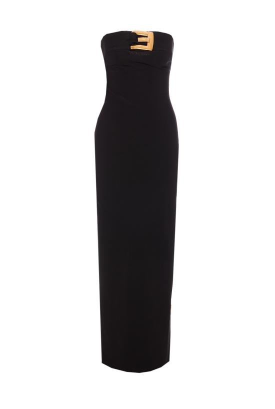 BALMAIN Women Mid Skirts RG080JL05 0PA Black