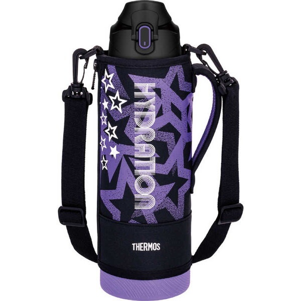 FJS-1500F-BKPL ブラックパープル 真空断熱スポーツボトル 1.5L