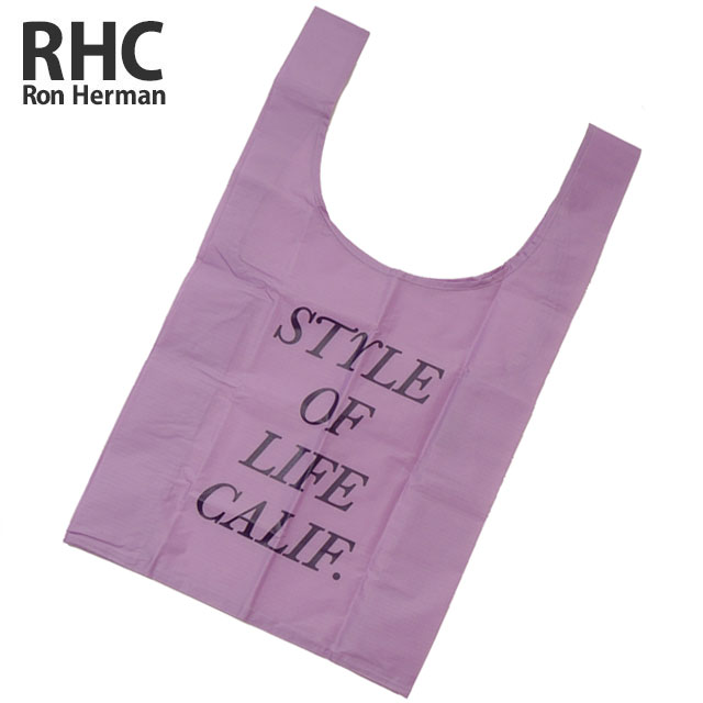 ロンハーマン RHC Ron Herman x バグゥ BAGGU 豊洲店OPEN5周年記念 Standard Reusable Bag エコバッグ PURPLE 277-002972-019