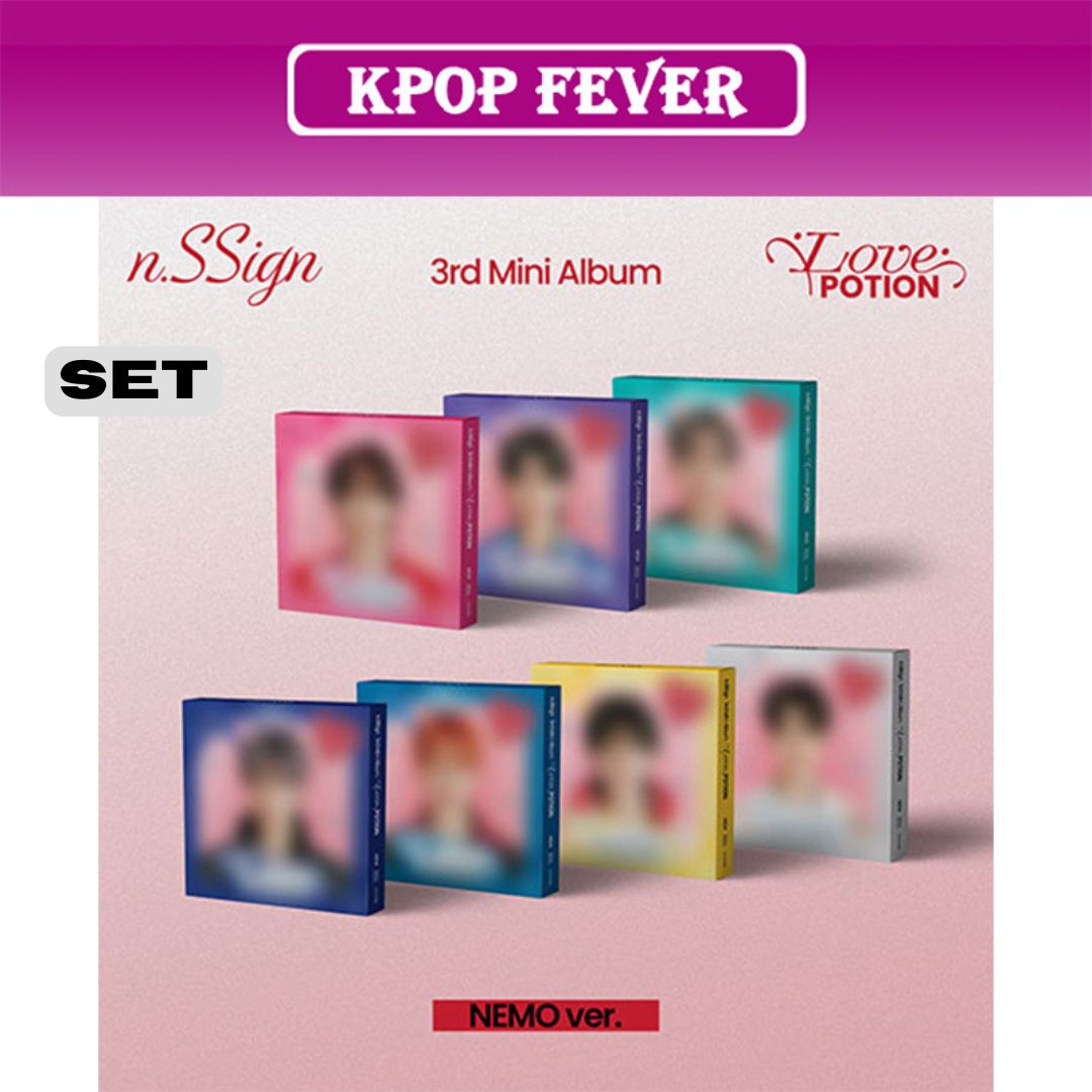7種セット n.SSign - [ LOVE POTION ] 3rd MINI ALBUM