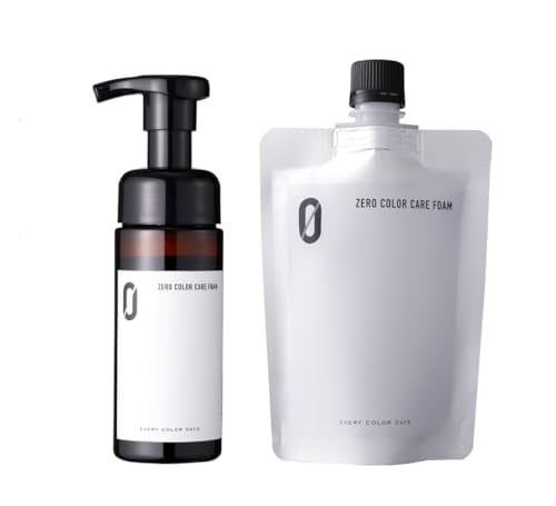 エブリカラーデイズ ZEROカラーケアフォームN ボトル（150mL） ZEROカラーケアフォームNレフィル （150mL）各1本セット トリートメント カラーケアトリートメント パーマトリートメント