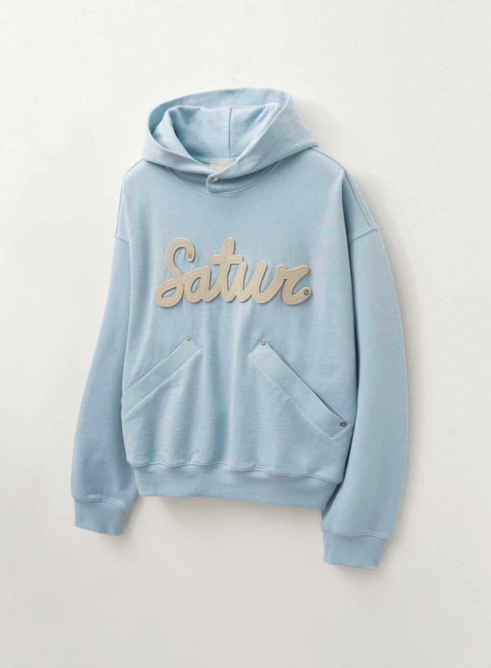Satur Applique Rivet Hoodie