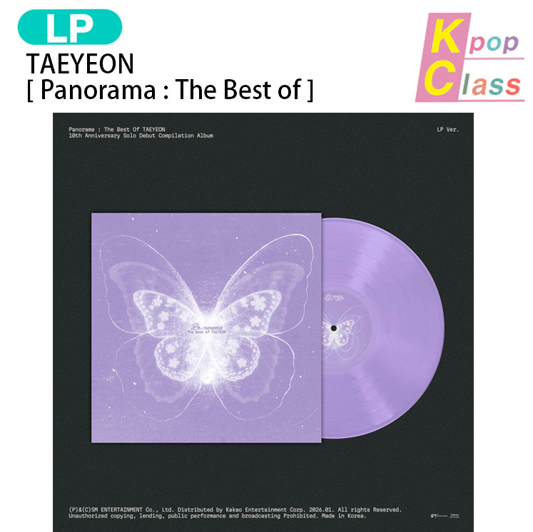 国内発送 TAEYEON LP Ver. [ Panorama : The Best of ] Album レコード / 1次予約