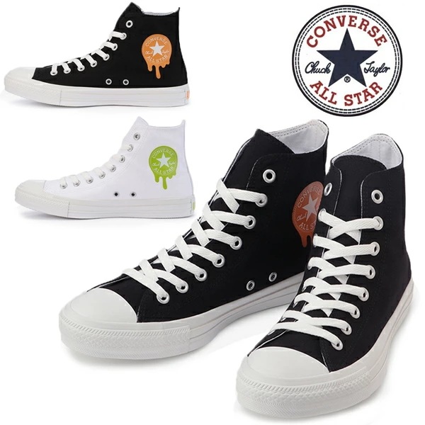 日本限定モデル】 1SC448 コンバース CONVERSE 1SC449 HI DRIPPATCH STAR ALL ハイカットスニーカー  カラー:ホワイト - flaviogimenis.com.br