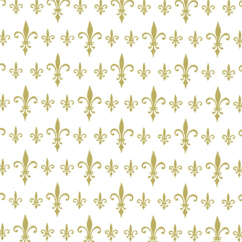 （まとめ買い）ササガワ 包装紙 婚礼用柄 マドンナリリー金 半才判 50枚入 49-1803 [x3]