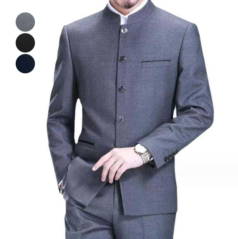 【新品セール 】スーツセット メンズ 大きいサイズ 入学式 卒業式 スリムスーツ ビジネススーツ 2点セット ジャケット+パンツ 上下セット シングルスーツ 無地 結婚式スーツ フォーマル 入社 通勤