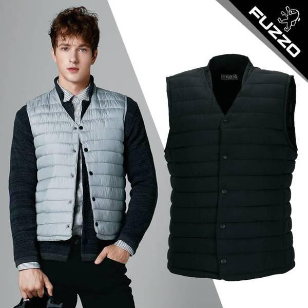 パディングベスト (FZ253-1) ブラック_M