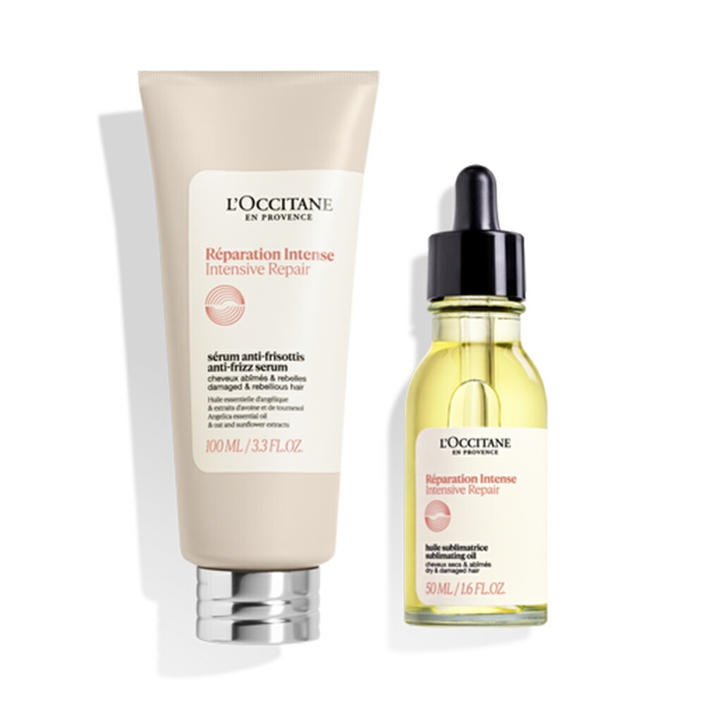 2個セット インテンシヴリペア ヘアケアデュオ インテンシヴリペア ヘアオイル 50ml ヘアミルクセラム 100ml 男性 女性 男女兼用 誕生日 プレゼント 出産祝いトリートメント ギフト ヘアケ