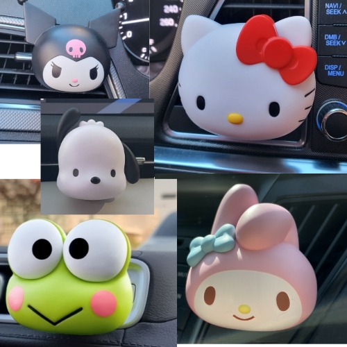 Qoo10] ビッグフェイス 車用 芳香剤 ディフュー