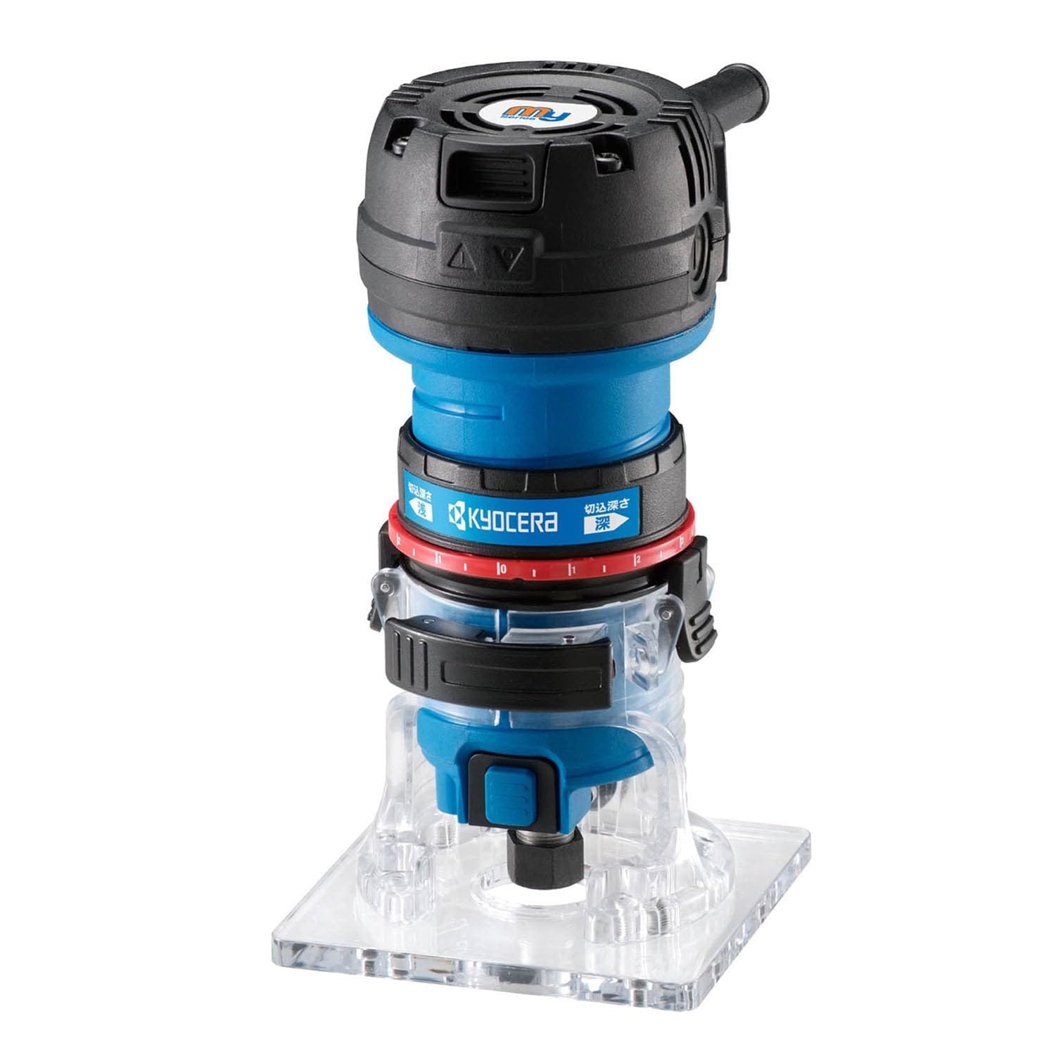 京セラ(Kyocera) 旧リョービ トリマ MTR-42 軸径6mm 628618A 側面コード 【軽量(1.1)&簡単切込深さ調整で初心者でも使える】その他