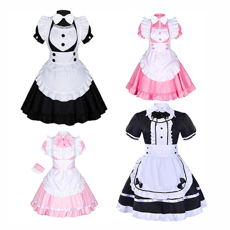 【SALE/10%OFF 日本のアニメメイドドレスコスプレスウィートモダンファンシーロリータエプロンステージコスム コスチューム一式 【SALE/10%OFF 日本のアニメメイドドレスコスプレスウィートモダンファンシーロリータエプロンステージコスム コスチューム一式
